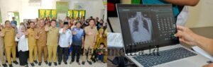 Wabup Sergai Tinjau Screening TBC, Targetkan Kasus di Desa Mangga Dua Nol